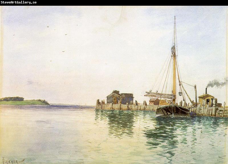 Alfred Thompson Bricher Harbor